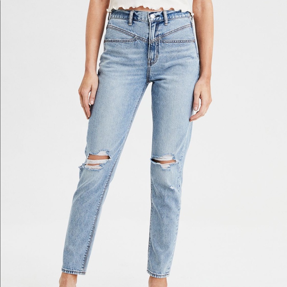 American Eagle mom jeans NWT